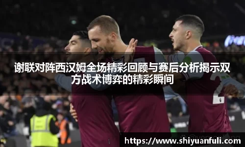 谢联对阵西汉姆全场精彩回顾与赛后分析揭示双方战术博弈的精彩瞬间